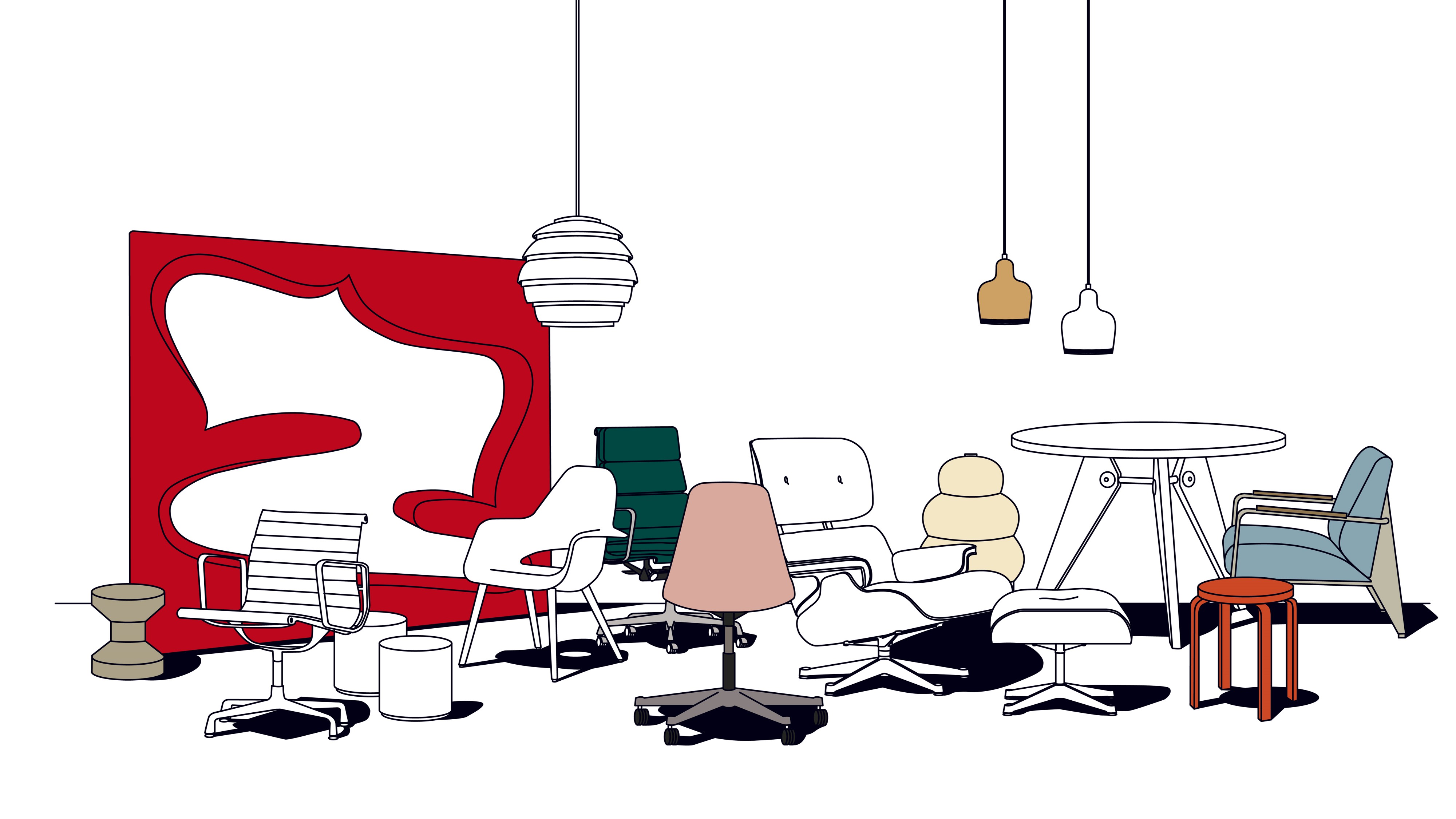 'Classics in the office' Vitra